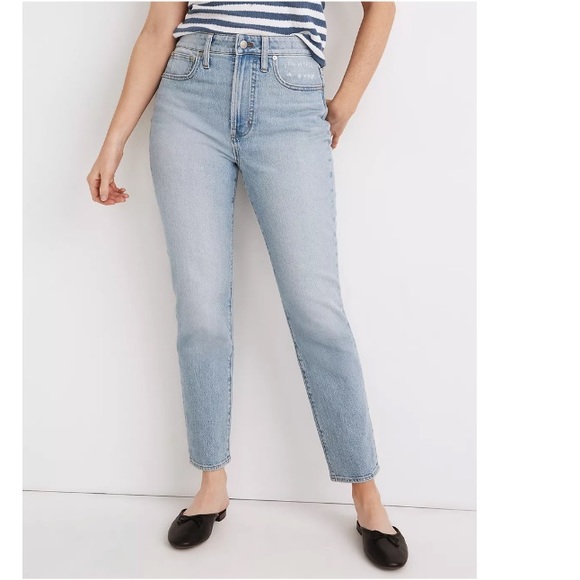 Madewell The Curvy Perfect Vintage Jean in Fiore Wash - Picture 4 of 9